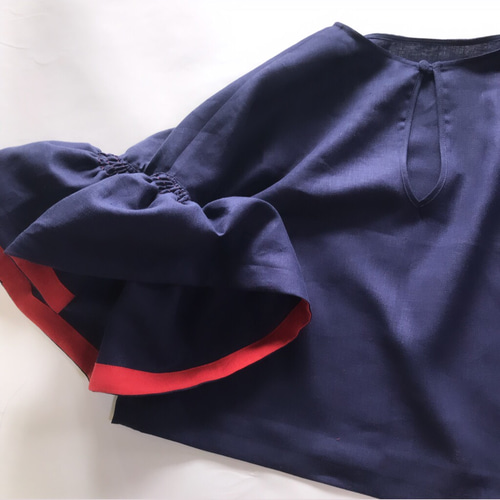 新品未開封品♡Creema　fall-in＆co　ブラウス　　リネン100% 新品未開封品♡Creema fall-in＆co ブラウス リネン100% - メルカリ