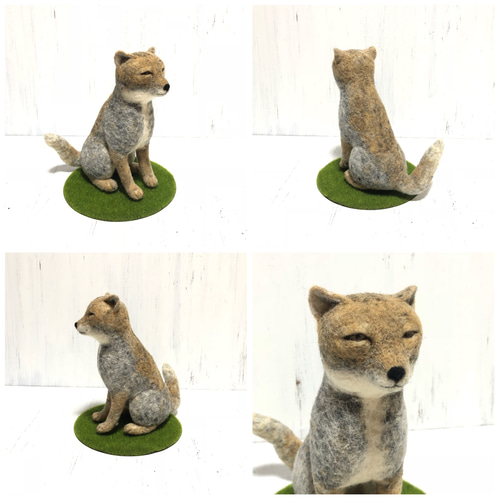 羊毛フェルト　スナネコ H441-482 小さなお友達 いぬたち - ハマナカ商店