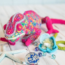 あみぐるみ カメレオン セット あみぐるみ カメレオン セット 野呂英作 Online Shop / 編ぐるみ