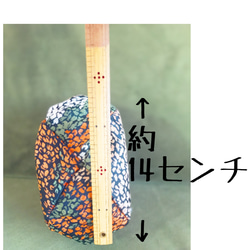 サスティナブル作品！リユース帯を使用した博多織り 〜 シルクのモダンがま口ショルダーバッグ 9枚目の画像