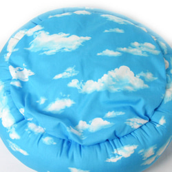【受注制作】 おしゃれペットベッド　雲のベッド　Ｌサイズ 5枚目の画像