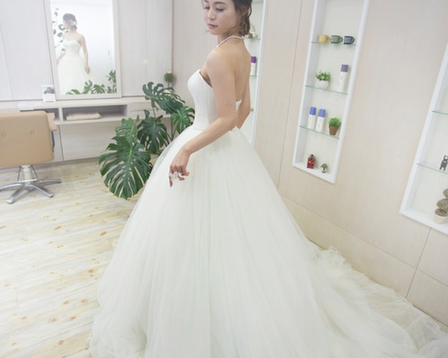 ﾙﾘｱﾝｵﾘｼﾞﾅﾙ*セパレートウェディングドレス 薔薇の花ジャガード織