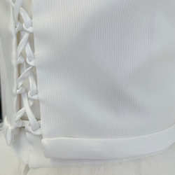 ﾙﾘｱﾝ ウェディング シンプルAラインセパレートドレス オフショルダー チュールオーバードレス付き 5枚目の画像