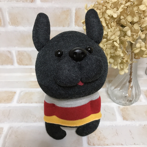 ぽっけに手 サングラス装着☆ フレブルのぬいぐるみ ぬいぐるみ