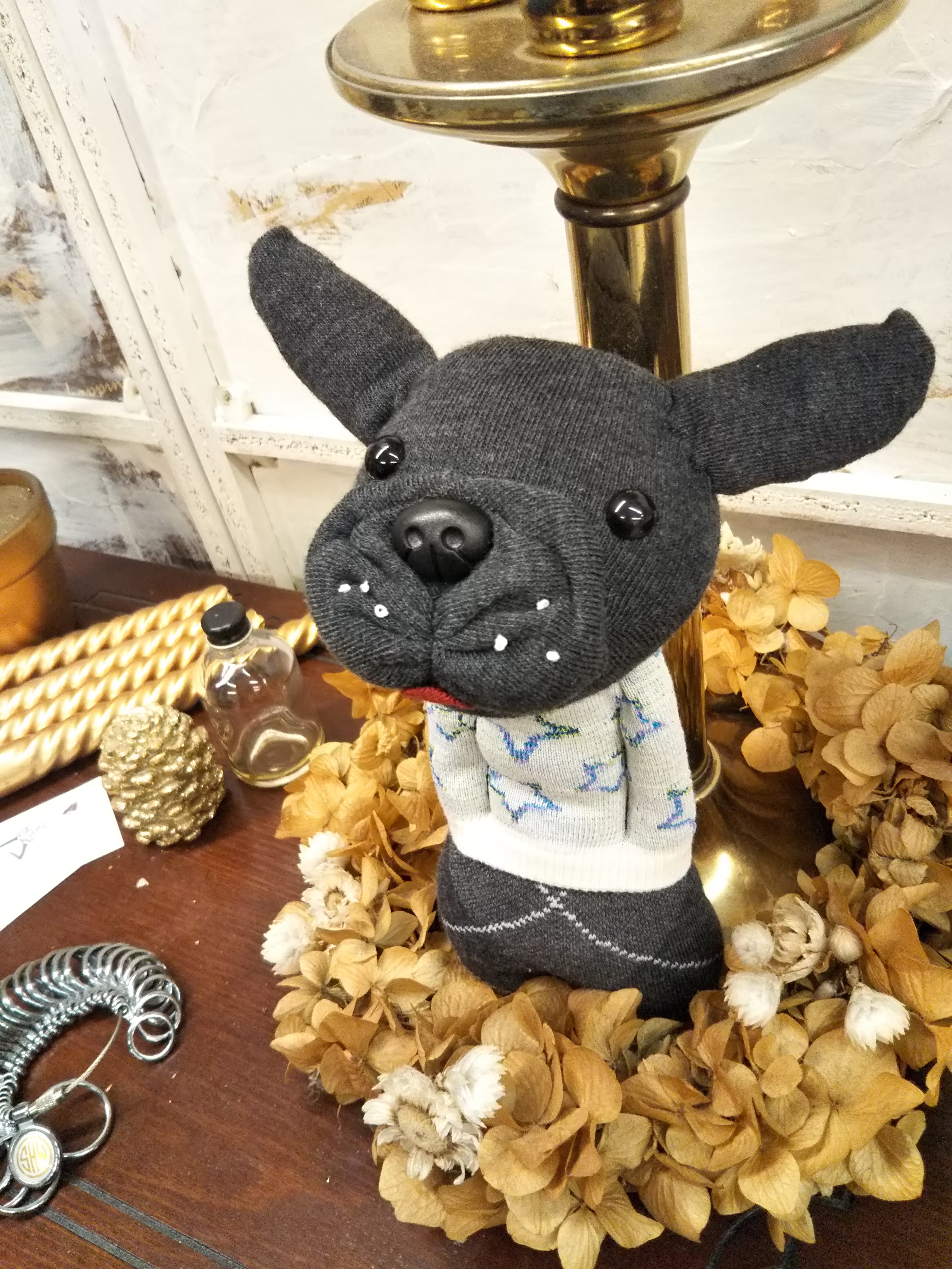 DOGGOD様 アーティストベア ぬいぐるみ作家 フレンチブルドッグ