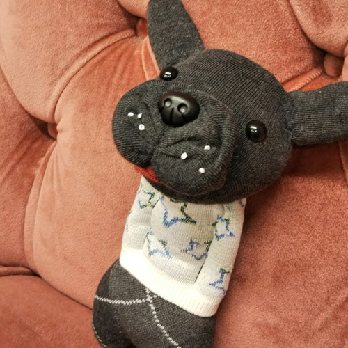 有名作家様　フレブル　フレンチブルドッグ　ハンドメイド　ぬいぐるみ 有名作家様 フレブル フレンチブルドッグ ハンドメイド