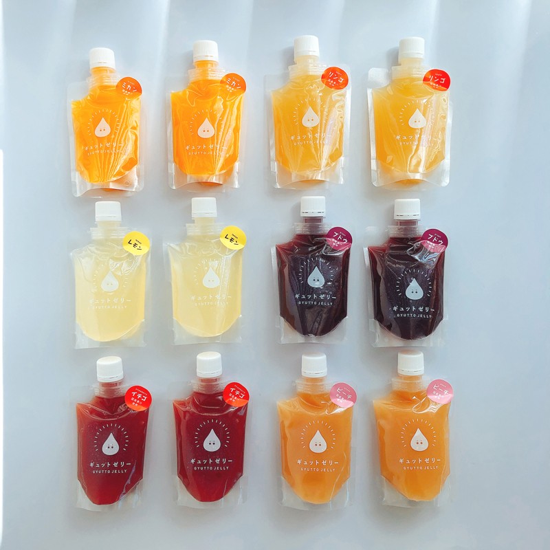 送料無料 食べきりサイズ 飲むゼリー 詰め合わせ 御歳暮 プレゼント 贈り物 国産果汁 6種 12個
