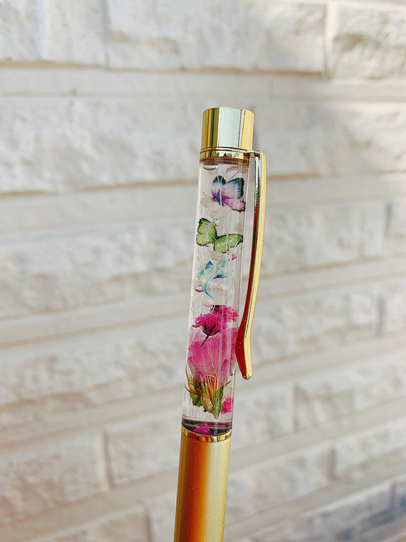 蝶々シリーズ ハーバリウムペン 東京・日本橋・ハーバリウム】贈り物に