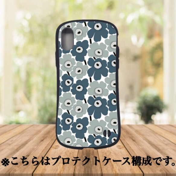 花柄スマホケース androidケース  人気 可愛い iPhoneケース オーダーメイド グッズ 3枚目の画像