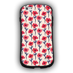 花柄 スマホケース オーダーメイド 人気 イラスト iPhoneケース 可愛いiPhoneケース 1枚目の画像