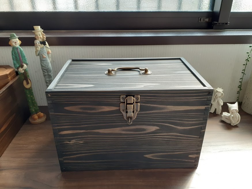 新・オシャレな保管箱・ブラック