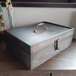 ソーイングボックス・小 2023.8.7 在庫商品 その他インテリア