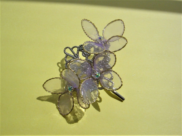 藤色紫陽花（ポニーフック） 1枚目の画像