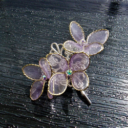 藤色紫陽花（ポニーフック） 2枚目の画像