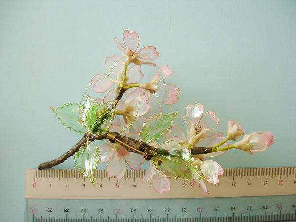 桜の季節（コサージュ） 5枚目の画像