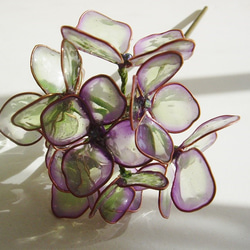 秋色紫陽花（かんざし） 7枚目の画像
