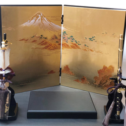 五月人形　紅10号兜金富士収納飾り 7枚目の画像