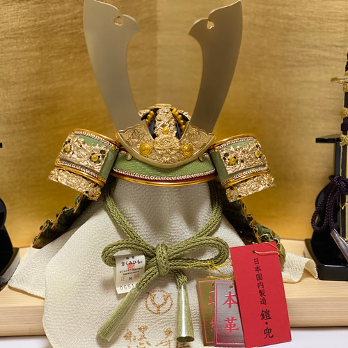 新商品 五月人形 こどもの日 五月人形 松刀6号兜檜平台飾り 五月人形