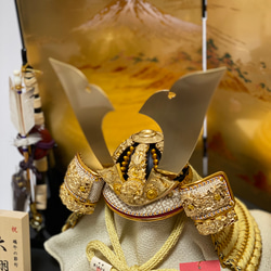 五月人形　白鐘6号兜金富士収納飾り 4枚目の画像