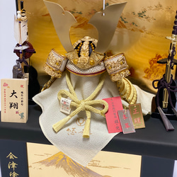五月人形　白鐘6号兜金富士収納飾り 5枚目の画像