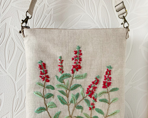アンダーカバー　ショルダーバッグ　薔薇　刺繍 0_b2b4586b09ca8cefc59b8cd38eec
