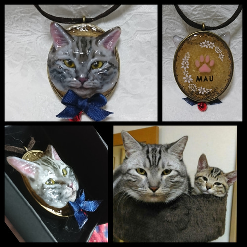 オーダーメイド】大好き♡うちの猫レジンアクセサリー♡ その他 オーダーメイド】大好き♡うちの猫レジンアクセサリー♡ その他