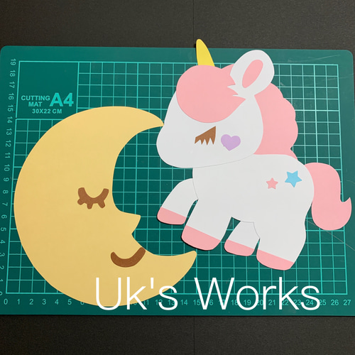 ゆめかわ♡ユニコーン バースデーガーランド 誕生日飾り 雑貨・その他