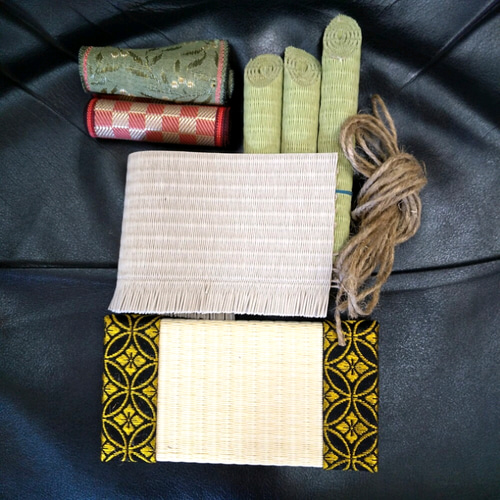 和紙畳表de門松 和紙畳表de門松