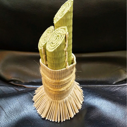 和紙畳表de門松 畳deミニ門松キット+ミニ畳 キット 和をん 通販 13030115｜Creema