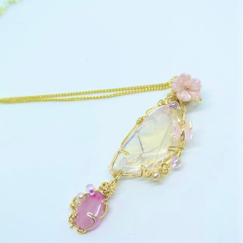 お値引き価格 瀬織津姫の桜のアンダラクリスタル エンジェルオーラ