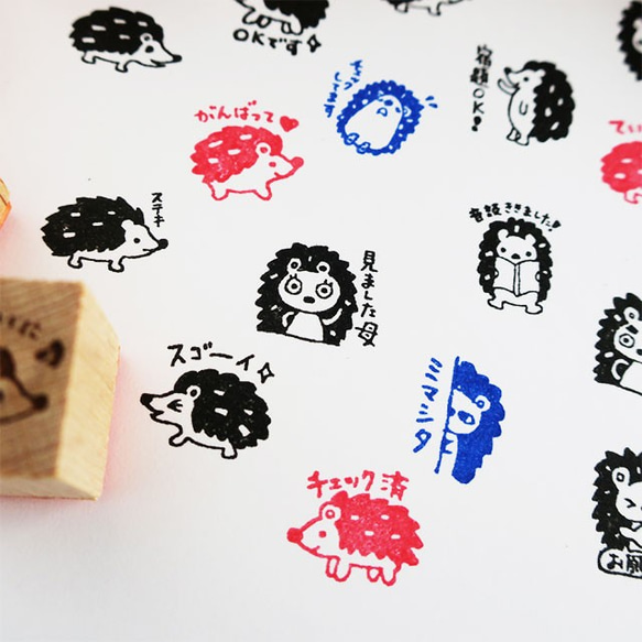 21種刺蝟迷你郵票可供選擇♪ 第3張的照片