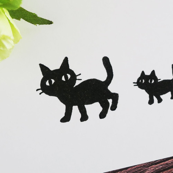 ★ 貓咪朝左~左！大、中、小郵票一套 3 張！ 第3張的照片