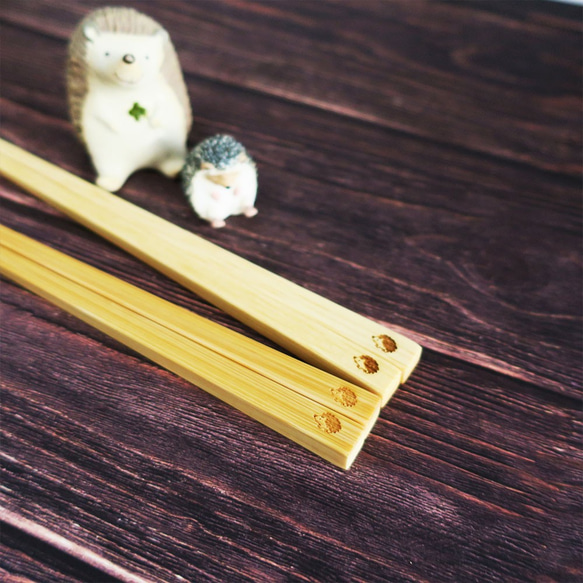★ 套折刺猬哈利筷子2套 第4張的照片