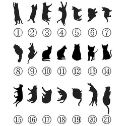 ★ 貓咪可選原子筆（胡桃木）/旋轉型，可刻名字，免費贈送包裝 第2張的照片