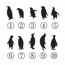 企鵝選擇☆企鵝腳趾圓珠筆（藍色）/敲類型 第2張的照片
