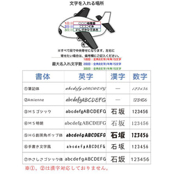 飛機名稱鑰匙圈☆免費包裝 第3張的照片