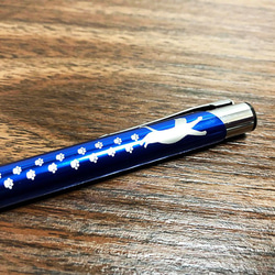 s3-27 Cat-chan金屬圓珠筆（藍色） 第2張的照片