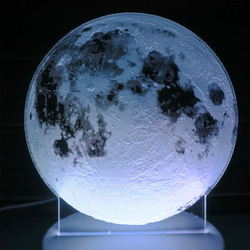 ☆光る16色 月のルームライトセット（クリア） LED フロアライト ムーンライト 1枚目の画像