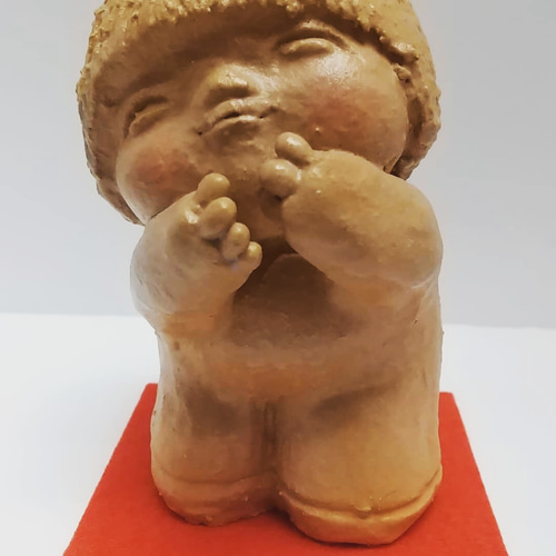 陶人形「わらわらわ」（笑童） その他人形 げんさん 通販 12056978