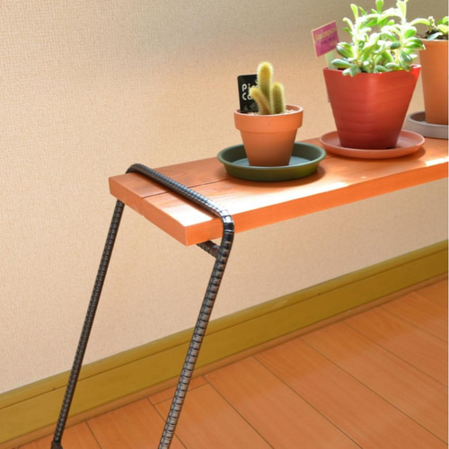 ☆板付 アイアンラック キャンプ 観葉植物 多肉植物 キッチン