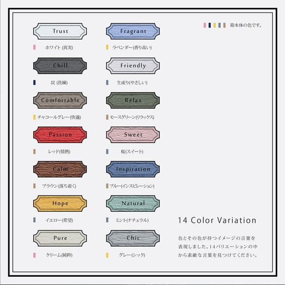 彫刻可/Calm ブラウン) 55x55mm 蝶リボン 気持ちを伝える 本革付 ギフト ボックス 5枚目の画像