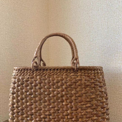 山葡萄 山葡萄かごバッグ 手作り 山葡萄籠バッグ 網代編み 定番