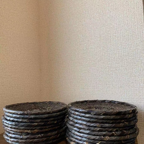 蕎麦ざる 黒竹 竹ざる 直径約21cm 20枚!!数量相談可 その他 蕎麦ざる 黒竹 竹ざる 直径約21cm 20枚!!数量相談可 その他