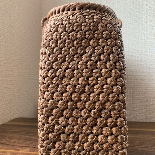 国産山葡萄 山葡萄かごバッグ 手作り 山葡萄籠バッグ 内布あり 国産山葡萄 山葡萄かごバッグ 手作り 山葡萄籠バッグ 内布あり