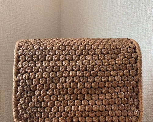 山葡萄　手作り　山葡萄籠バッグ　山葡萄ショルダーバッグ　小花編み 山葡萄 手作り 山葡萄籠バッグ 山葡萄ショルダーバッグ 山葡萄かご