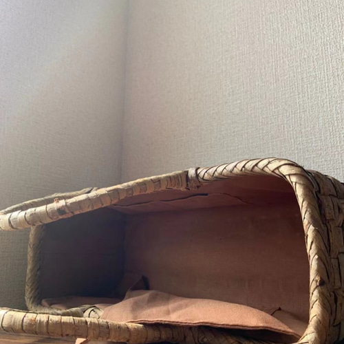 胡桃 くるみかごバッグ 手作り 胡桃籠バッグ クルミ表皮 内布 胡桃 くるみかごバッグ 手作り 胡桃籠バッグ クルミ表皮 内布
