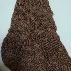 靴下　綿100％手編み　熟練の技術で最高の履き心地 大人用Ｋ309 3枚目の画像