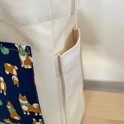 ポケットが充実！２ｗａｙで使える”柴犬”お散歩Bag” 2枚目の画像