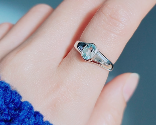 LOOT】オーシャンマスターリング 925 × 18k あかるい + 天然石3.7ct LOOT】オーシャンマスターリング 925 × 18k あかるい + 天然石3.7ct
