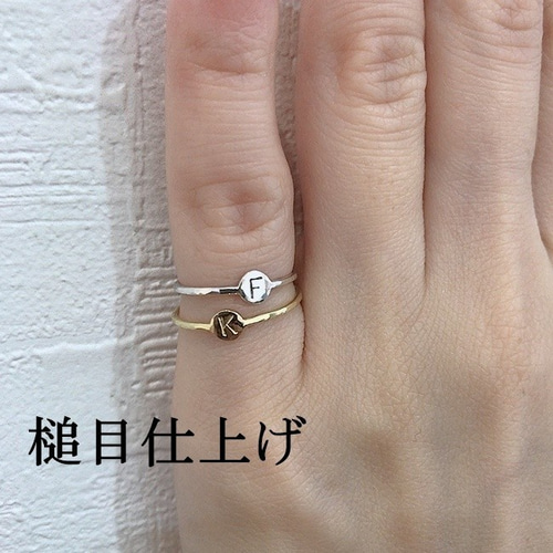 k18 イニシャルＫリング メンズ＞イニシャルK(アルファベット) 純金リング｜メンズ